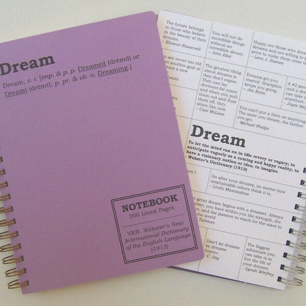 LITERARY LABRADOR "Dream" Notebook